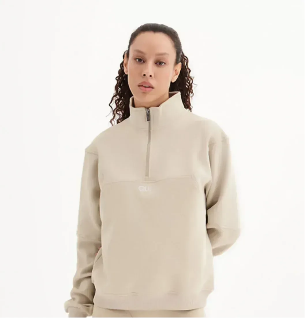 Half Zip Sweatshirt