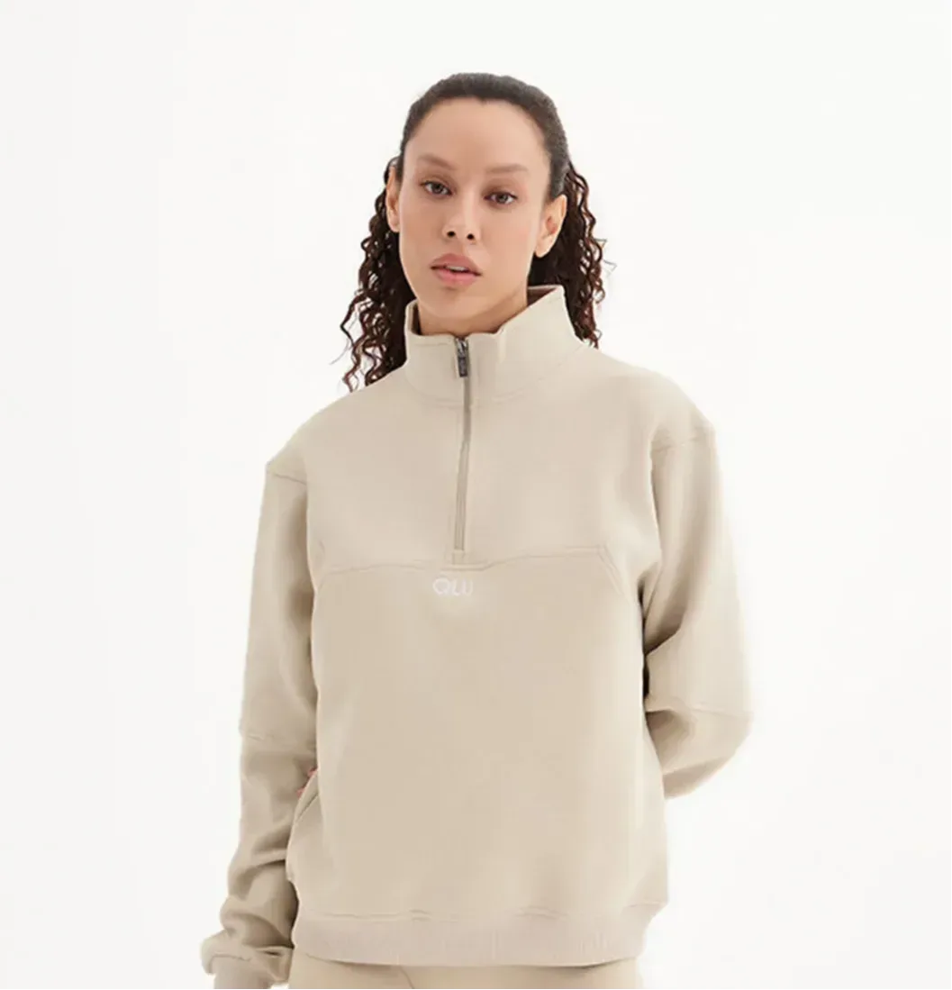 Half Zip Sweatshirt