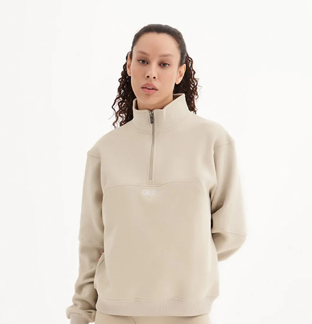 Half Zip Sweatshirt